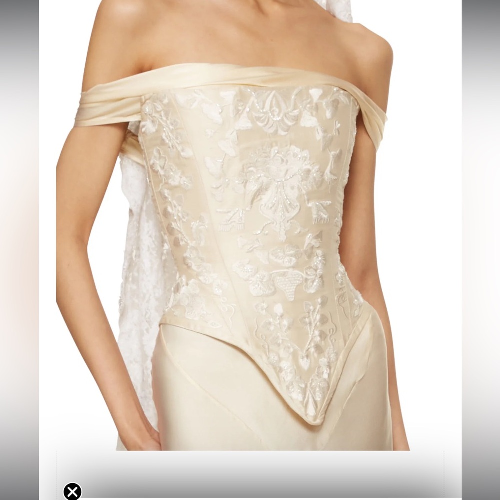 Annie's Ibiza bridal Aphrodite Corset ($2271) Florence Dress Ivory ($1349) - Picture 11 of 11